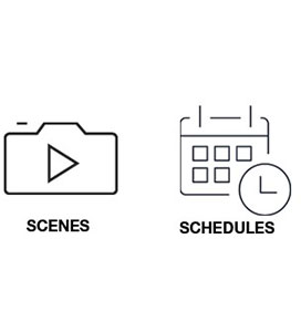 Liteline Scenes and Schedules