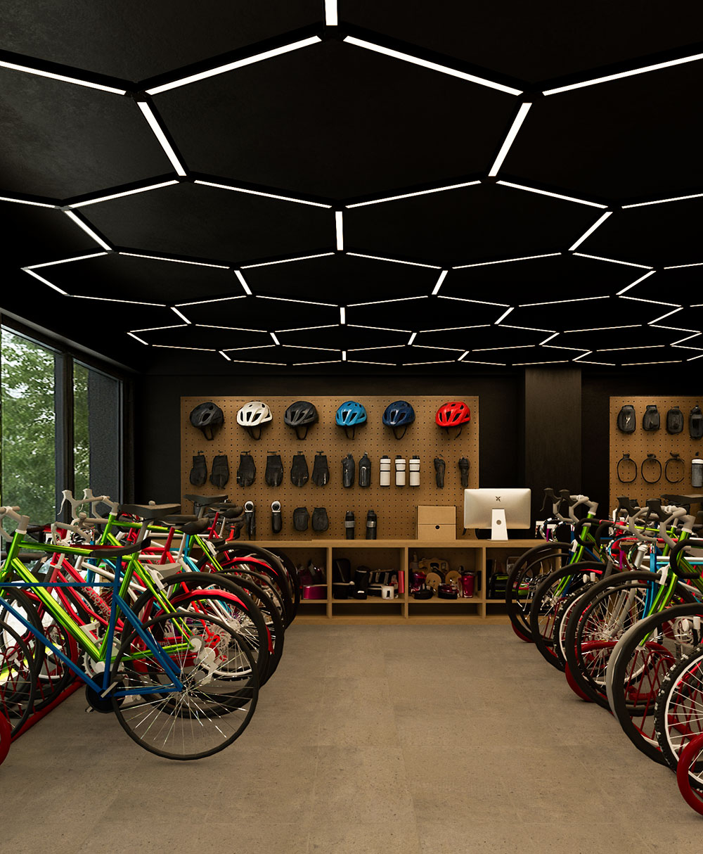 STRIPE Hexagon Suspension Kit